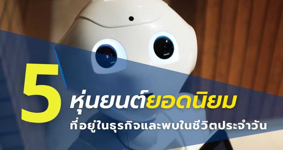 5 หุ่นยนต์ยอดนิยม ที่อยู่ในธุรกิจและพบในชีวิตประจำวัน | อัพสกิล UP SKill เรียนหุ่นยนต์กรุงเทพ เรียนหุ่นยนต์ออนไลน์